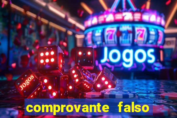 comprovante falso de 50 reais